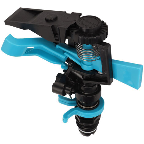 Tête d'arrosage rotative en plastique, pour jardin, cour, pelouse, Irrigation, filetage mle G1/2 (1/5)