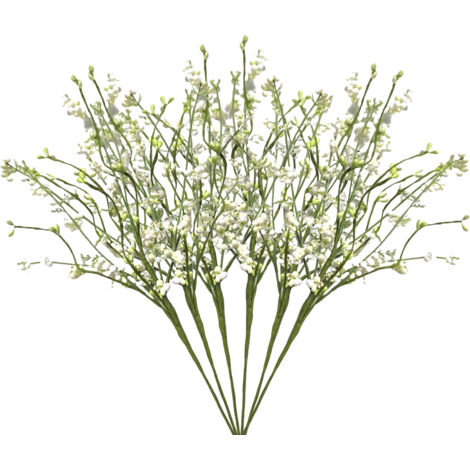 4 Ensembles de Branches de Fausses Fleurs, Tige de Fausse Fleur Réaliste au Toucher Réel pour la Décoration de Mariage à la Maison (221206LW04-2)
