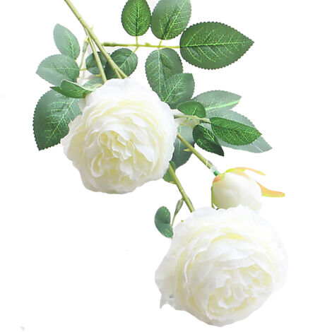 Fleur de Simulation de Mariage à la Maison, Fleur de Pivoines Artificielles pour la Décoration de Fête de Mariage à la Maison (Z) (1/5)