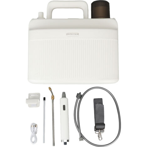 Pulvérisateur électrique portable rechargeable de pulvérisateur de sac à dos de 2200 mah pour les plantes de mauvaises herbes de pelouse de cour (1/5)
