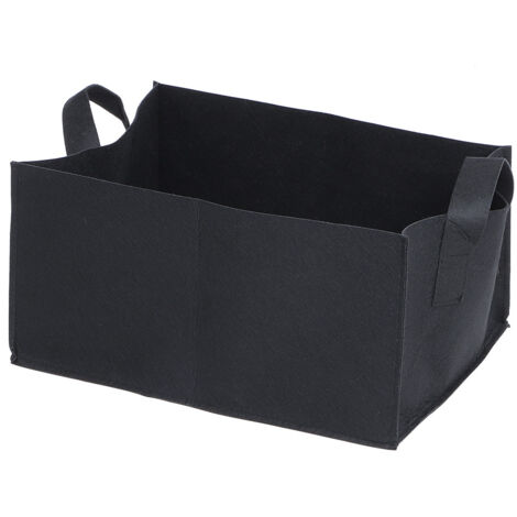 Sac rectangulaire pour plantation de légumes et de fraises, conteneur de jardinière pour plantes de jardin et fleurs (1/5)