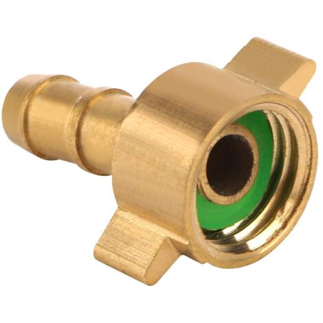 Accessoire de pulvérisateur, joint de tuyau en acier inoxydable, joint de connecteur en laiton d'eau pas facile à fuir pour l'irrigation extérieure du parc de production agricole (1/5)