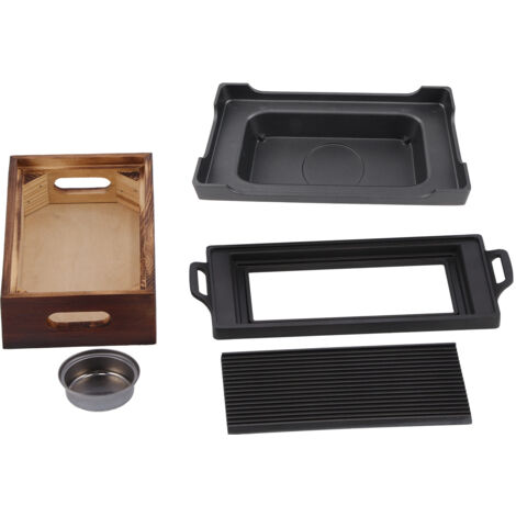 Plaque de cuisson pour Barbecue multifonction, plaque de Barbecue antiadhésive sans fumée, poêle à griller (1/5)