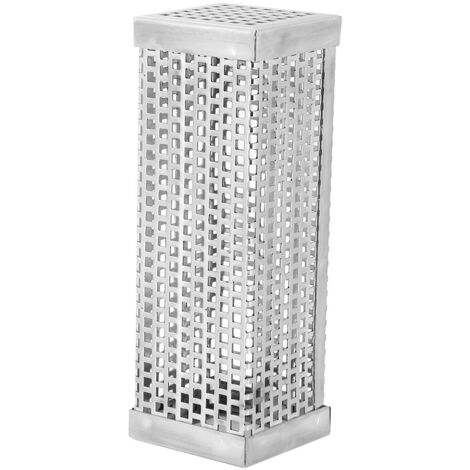 304 outils de Tube de fumeur de gril de Barbecue carré en acier inoxydable accessoire de Barbecue en plein air 6 pouces (1/5)
