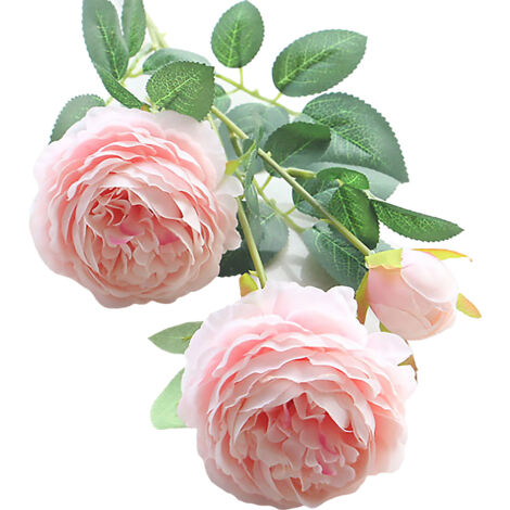 Fleur de Simulation de Mariage à la Maison, Fleur de Pivoines Artificielles pour la Décoration de Fête de Mariage à la Maison (X) (1/5)