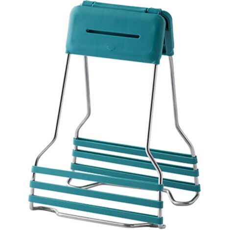 Clip pour bol de cuisine en acier inoxydable, lève-plaque chauffante, anti-brûlure, avec bandes en Silicone, vert (1/5)