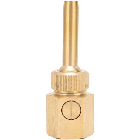 Buse de fontaine à filetage femelle tête de pulvérisation d'eau réglable en laiton avec valve pour Pond3/4 25mm (1/5)