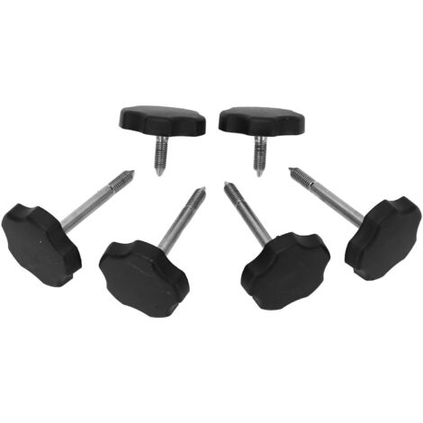 Lot de 6 boutons de cadre de fenêtre souple 55397132AB de remplacement pour Jeep Wrangler Jk 20072018 (1/5)