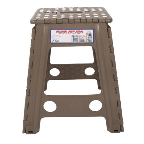 Portable Living Plastic Dots Tabouret pliant anti-dérapant Chaise pliable pour adultes ( 1) (1/5)
