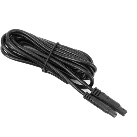 Cble d'extension de caméra de recul 8.2ft 5Pin mle à femelle ligne de vue arrière de voiture universelle