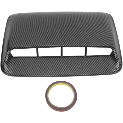 Capot de ventilation de voiture décoratif universel, couvercle d'admission de flux d'air, ABS, accessoire de capot