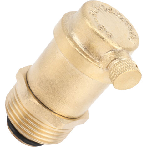 Lot De 2 Vannes De Ventilation Automatiques G1/2 DN15 En Laiton - Soulagement Pression Chauffage