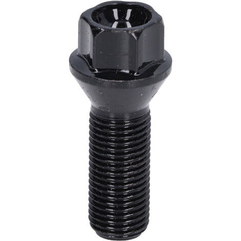 Boulon de roue en acier noir M14x1, 5, remplacement pour série 1, série 2, série 3, série 5, série 7, X1x3x5x6 525 (1/5)