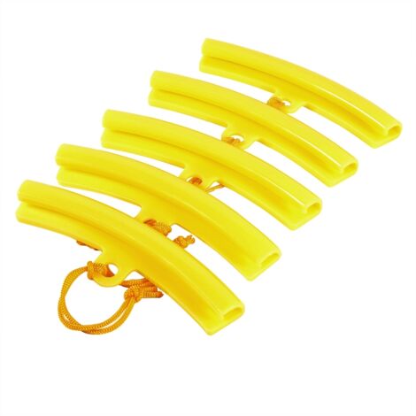 5x voiture changeur de pneu garde jante protecteur pneu roue changement bord économiseur outil jaune (1/5)