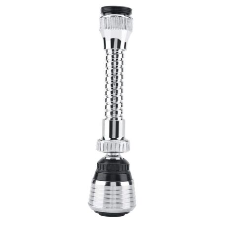 Évier Bubbler, Robinet Souple Bubbler Turbo Flex Évier 360 ° Jet d'eau de pulvérisation Dispositif d'économie d'eau Économiseur d'eau Système d'irrigation Goutte à Goutte Robinet d'évier (1/5)