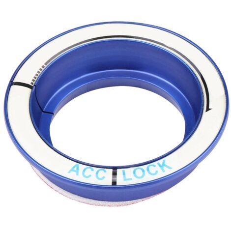 Garniture de couverture de trou de clé de cercle d'anneau de commutateur d'allumage de voiture pour Ford Focus 2005-2018 bleu (1/5)