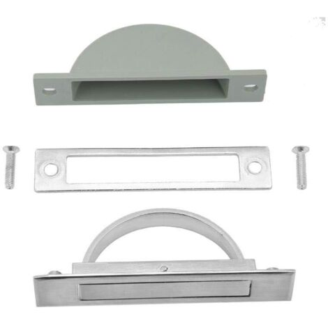 Tatami Puller Cabinet Placard Bouton Meubles Encastré Dissimulé Poignée De Porte Coulissante (1/5)