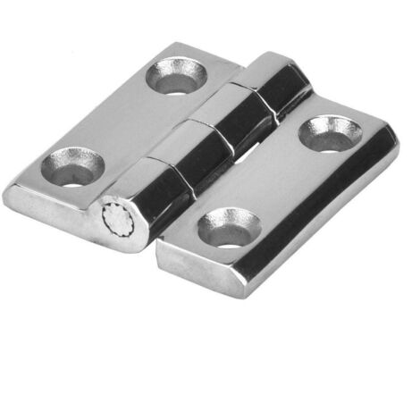 1.6/2.0/2.4in 304 Charnière en fonte d'acier inoxydable Charnière marine de l'industrie de l'équipement (petite) (1/5)