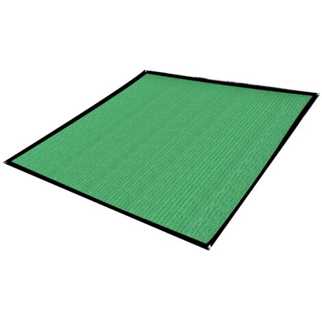 Carré Geen Voile D'ombrage Auvent Auvent Crypté paissi Respirant Voile D'ombrage pour Cour Extérieure 2x2m 14 Broches (1/5)