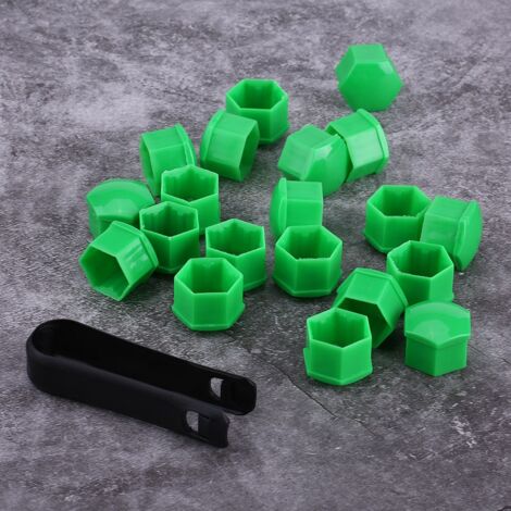 Couvercle De Jante D'écrou De Roue, 20 Pièces 17 Mm Écrou De Roue De Voiture Protection De Vis De Moyeu Automatique Capuchon De Protection Antivol