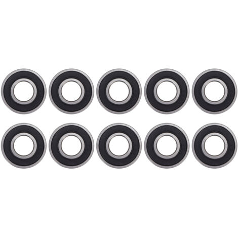 10 pièces 6001RS portant des roulements à billes à gorge profonde 6001-2RS pour pompes de piscine à roues de vélo à moteur électrique (1/5)