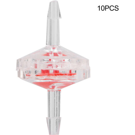 Pompe à air pour Aquarium, 10 pièces, clapet anti-retour unidirectionnel, accessoire d'arrêt d'eau pour Aquarium (3mm) (1/5)