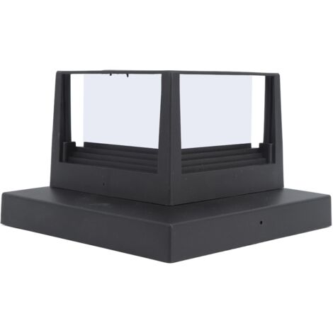 Lumière Extérieure de Chapeau de Poteau de Clôture pour le Ménage de Jardin d'abs pour la Place pour la Lumière de Poteau pour les Lumières Menées de Poteau de Lumière de Jardin (1/5)