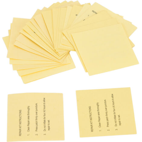 Lot de 30 patchs de réparation de piscine auto-adhésifs patchs de réparation étanches pour piscines gonflables anneaux de natation (1/5)