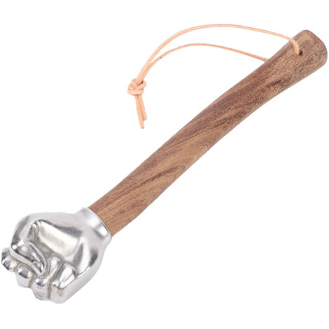 Marteau Artisanal Décoration Atelier Marteau Poing En Acier Inoxydable - Poignée Bois, Outil Décoratif Pour Bricolage, Camping, Voiture Marteau Camping Piquets Tente
