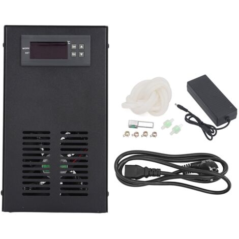 Refroidisseur d'eau 70 W, système de refroidissement silencieux pour aquarium de 20 L, culture hydroponique domestique, 100-240V