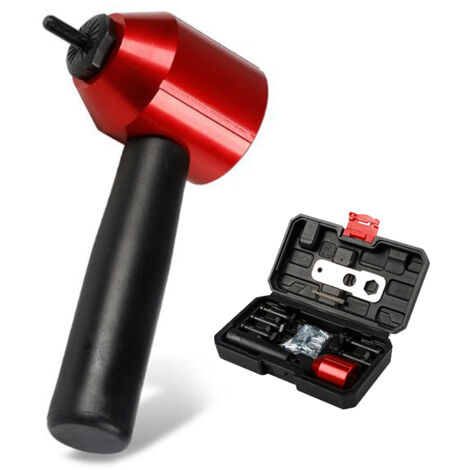 Pistolet à riveter électrique, adaptateur de tête de conversion de