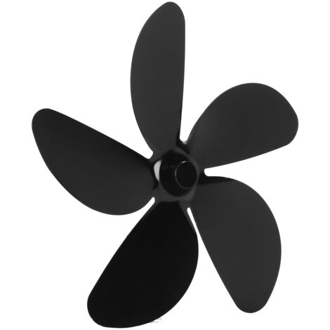 Ventilateur 5 Pales Universel Pour Cheminée - Alliage Aluminium - Alimenté SG