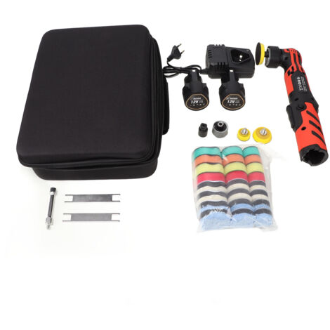 Polisseuse Voiture 1600W 6 Vitesses Réglable - Kit Complet Avec Cire - Marque Tectake, Neuf
