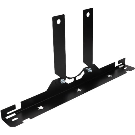 Lot de 2 plaques d'alignement de parallélisme, avec trous de suspension - Mesures rapides et précises, convient aux voitures, camions et SUV (connexion requise), noir