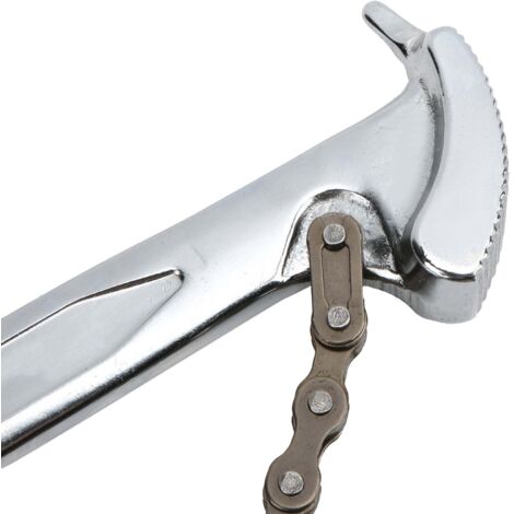 Clé à chaîne de 9 pouces, pince à tuyau réglable, chaîne à cliquet réversible, raccords d'outils de filtre à huile