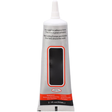 Colle Super adhésive multifonctionnelle B7000, pour bijoux, perles, réparation de téléphones, bricolage, métal, verre, bois, caoutchouc, PVC, 50ml