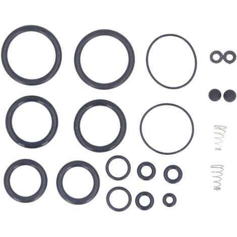 Pièces d'étanchéité pour Compresseur D'Air, Ensemble de Réparation D'aérateur Haute Tension, Accessoires de Pompe Gonflable Manuelle, Joints Toriques, Anneaux de Poussée de Pompe