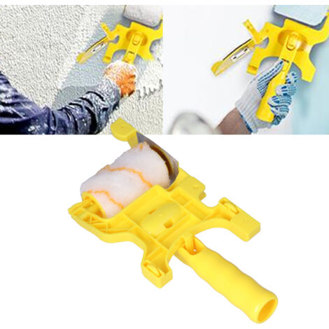Kit Peinture Complet – Mélangeur, Rouleaux 2 Tailles Et Pinceau, Pour Tous Travaux