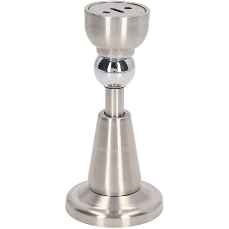 Butée de porte acier inoxydable poli gris Diam.4.2 cm x H.2.3 cm Butée de porte acier inoxydable poli gris Diam.4.2 cm x H.2.3 cm