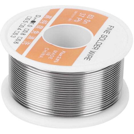 Le fil d'étain ne contient pas de flux, accessoires de soudage pour fer à souder, 1.0mm pour l'électricité