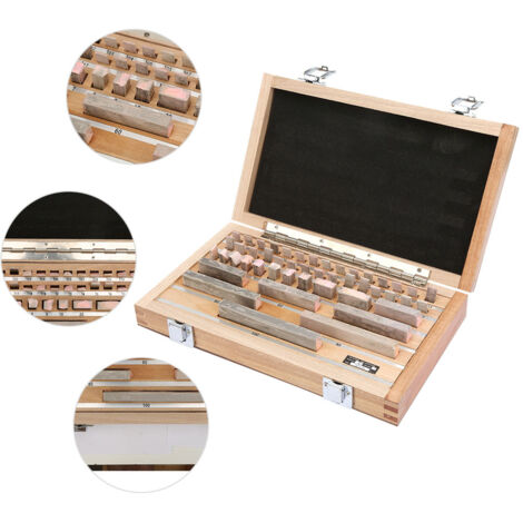 Ensemble 6 Blocs De Jauge Parallèles Réglables En Acier - Précision 3/8" à 2-1/4"