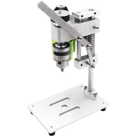 Mini perceuse à colonne pour perceuse d'établi, mandrin à vitesse Variable 1.5-10mm, outils électriques pour bois et métal, petits et miniatures