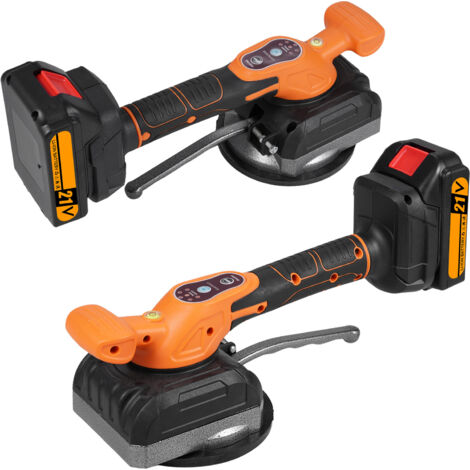 Vibreur Carrelage Manuel Machine à Carrelage Ventouse Carrelage avec 2