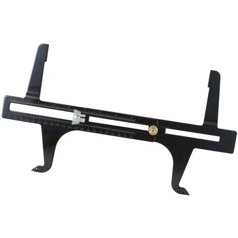 Outil de réinitialisation de mesure du tambour de frein, jauge combinée à Double échelle de 6.5 à 14.25 pouces