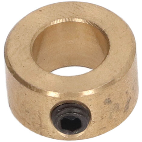 Butée de perçage en laiton, collier de profondeur, anneau de perçage, positionneur pour le travail du bois, 10mm/0,39 pouces