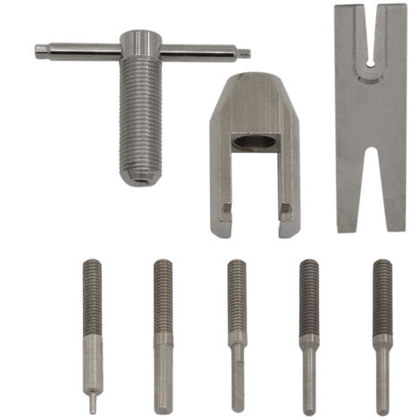 Extracteur de Pignons en Acier, compatible avec les roulements Dana 30, 40, 60, 70, Ford 23 cm, Extracteur de Roulements à 3 Coquilles, Arrache Pignon, Démontage pour Réparation Atelier Voiture | FR Extracteur de Pignons en Acier, compatible avec les roulements Dana 30, 40, 60, 70, Ford 23 cm, Extracteur de Roulements à 3 Coquilles, Arrache Pignon, Démontage pour Réparation Atelier Voiture | FR