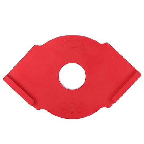 Gabarit de coin arrondi, tondeuse à bord portative, Machine à graver, outils de filet, R35R40