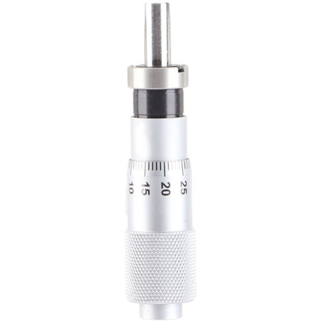 Tête sphérique plate micrométrique de 0 à 13 mm pour le réglage fin de divers instruments de précision (plat avec écrou)