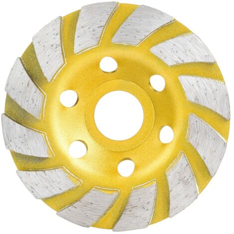 Roue de broyage, grande efficacité puissant bonne conductivité thermique disque en diamant pour la céramique de granit en marbre