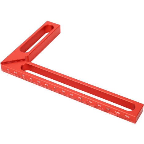 Règle de mesure multi-angle en alliage d'aluminium pour